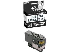 BROTHER LC3235 XL / LC3233 preto compatível