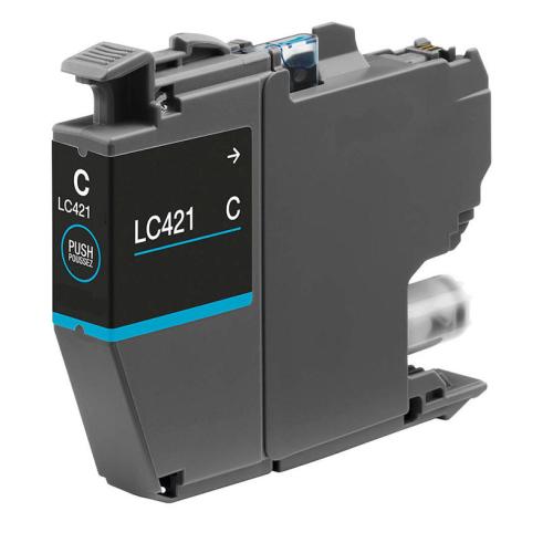 Compatível Brother LC421 Ciano