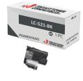 Compatível Brother LC521 Preta Tinta Pigmentada