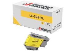 Compatível com Brother LC528 Amarelo