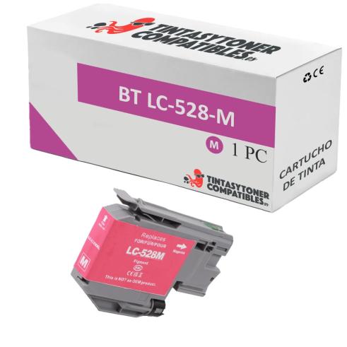 Compatível com Brother LC528 Magenta