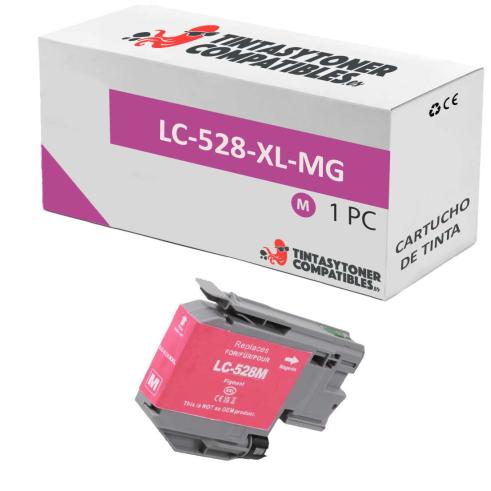 Compatível com Brother LC528XL Magenta