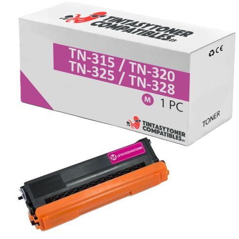 BROTHER TN-325 TN-320 Magenta compatível
