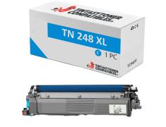Compatível Brother TN248XL Ciano