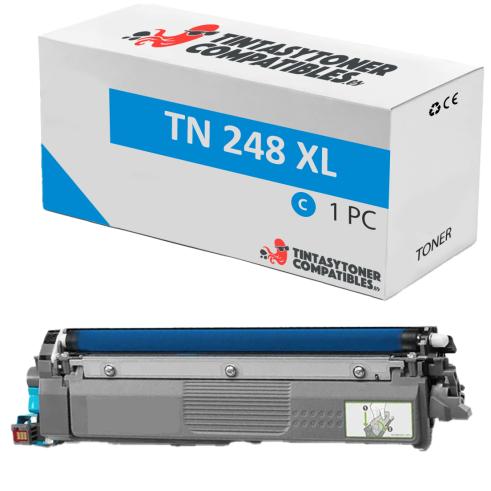 Compatível Brother TN248XL Ciano