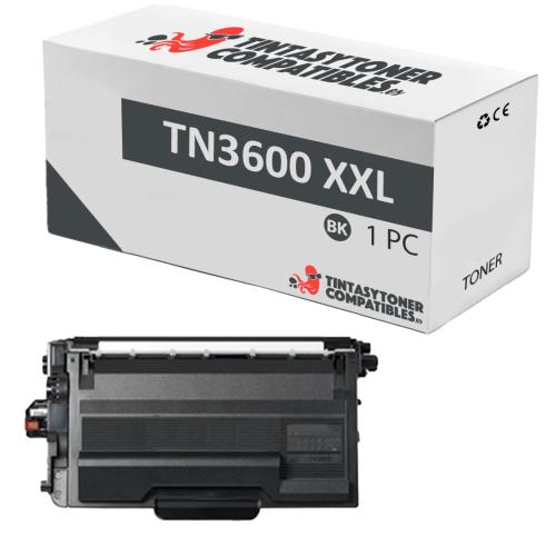 Compatível Brother TN3600XXL Preto