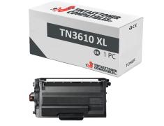 Compatível Brother TN3610XL Preto