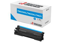 Compatível Brother TN625XXL/TN625XL Ciano
