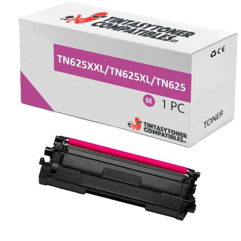 Compatível Brother TN625XXL/TN625XL Magenta