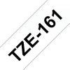 Compatible Brother TZE-161 Negro / Transparente TZ-161