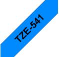 Compatível com Brother TZE-541 Preto / Azul TZ-541