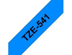 Compatível com Brother TZE-541 Preto / Azul TZ-541