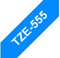 Compatível com Brother TZE-555 Branco / Azul TZ-555