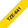 Compatível Brother TZE-641 Preto / Amarelo TZ-641