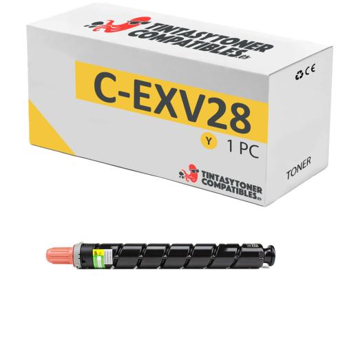 Compatível Canon CEXV28 Amarelo