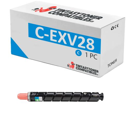 Compatível Canon CEXV28 Ciano