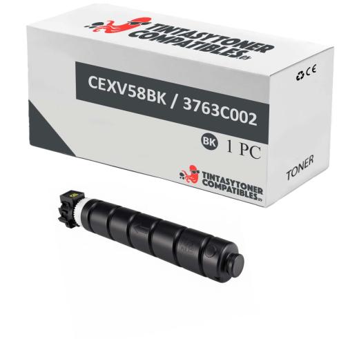 Compatível Canon CEXV58 Preto