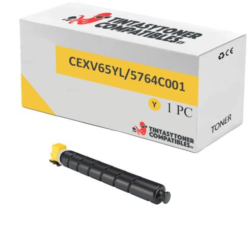 Compatível com Canon CEXV65 Amarelo