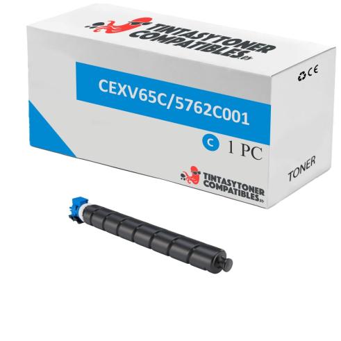 Compatível com Canon CEXV65 Ciano