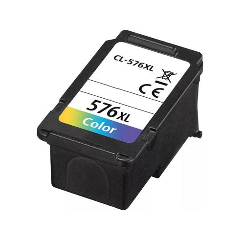 Compatível Canon CL576XL Cor
