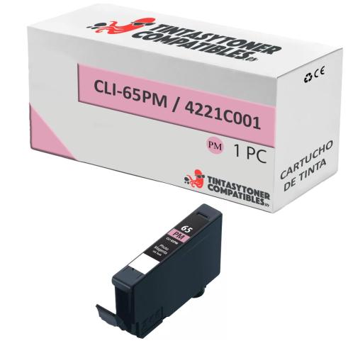 Compatível Canon CLI65 Foto Magenta