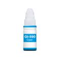 Frasco de tinta pigmentado ciano para CANON GI-590 compatível