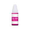 Frasco de tinta pigmentado magenta compatível com CANON GI-590