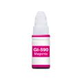 Frasco de tinta pigmentado magenta compatível com CANON GI-590