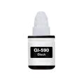 Frasco de tinta pigmentado preto CANON GI-590 compatível
