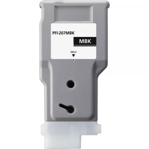 Compatível Canon PFI 207 Preto Fosco Pigmentado
