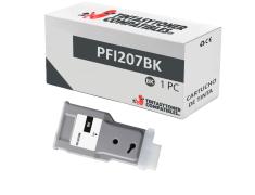 Compatível Canon PFI 207 Preto Pigmentado