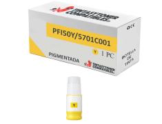 Compatível Canon PFI050 Frasco de Tinta Amarelo
