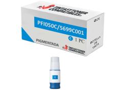 Compatível Canon PFI050 Frasco de Tinta Ciano
