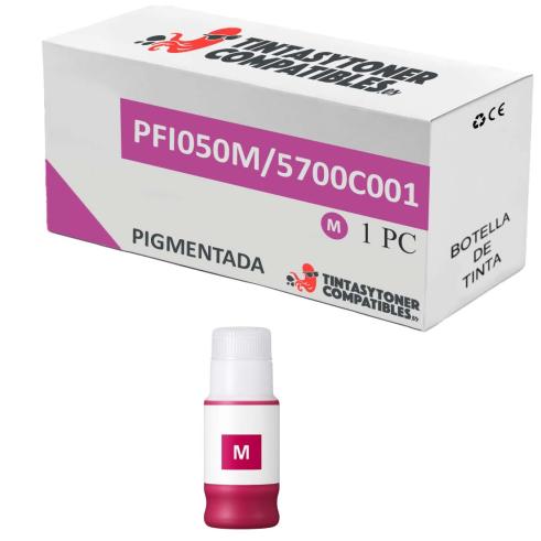 Compatível Canon PFI050 Frasco de Tinta Magenta