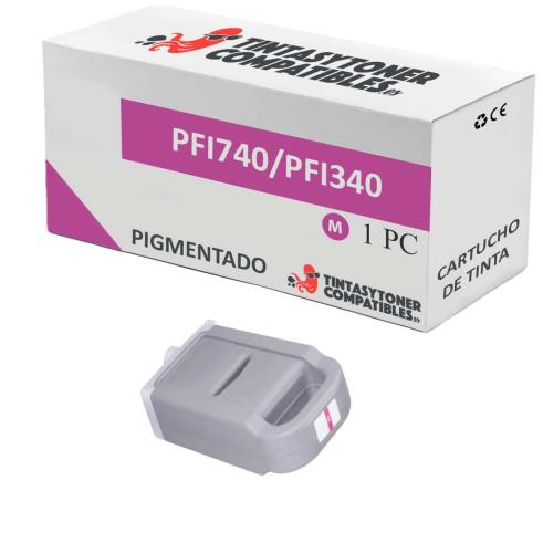 Compatível com Canon PFI740/PFI340 Magenta Pigmentado