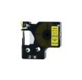 Compatível Dymo D1 40918 Preto / Amarelo