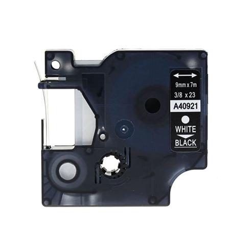 Compatível Dymo D1 40921 Branco / Preto