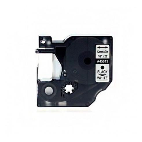 Compatível Dymo D1 45013 Preto / Branco