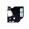 Compatível Dymo D1 45014 Azul / Branco
