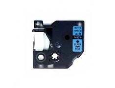 Compatível Dymo D1 45016 Preto / Azul