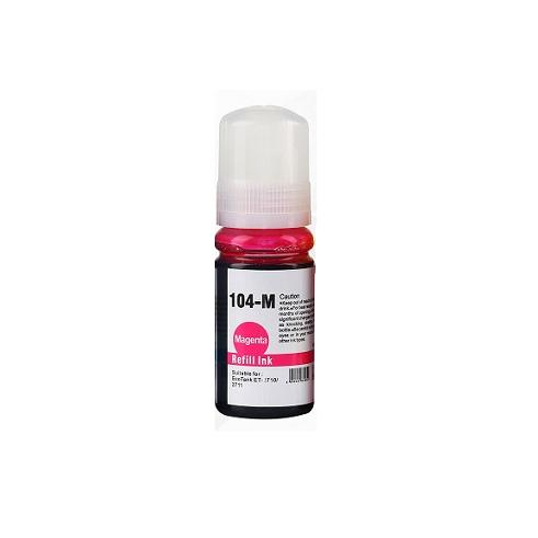 Frasco de tinta Magenta Epson 104 compatível