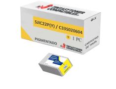 Compatível com Epson SJIC22P Pigmentado Amarelo
