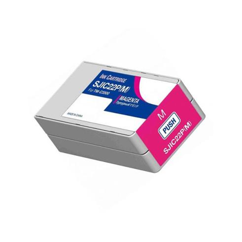 Compatível com Epson SJIC22P Pigmentado Magenta