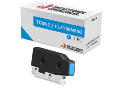 Compatível Epson T08N2 Ciano