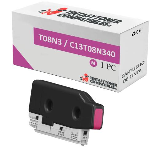 Compatível Epson T08N3 Magenta