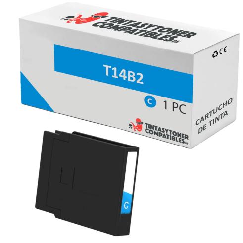 Compatível Epson T14B2 Ciano Pigmentado