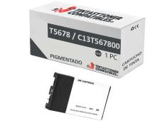 Compatível com Epson T5678 Preta Mate Tinta Pigmentada