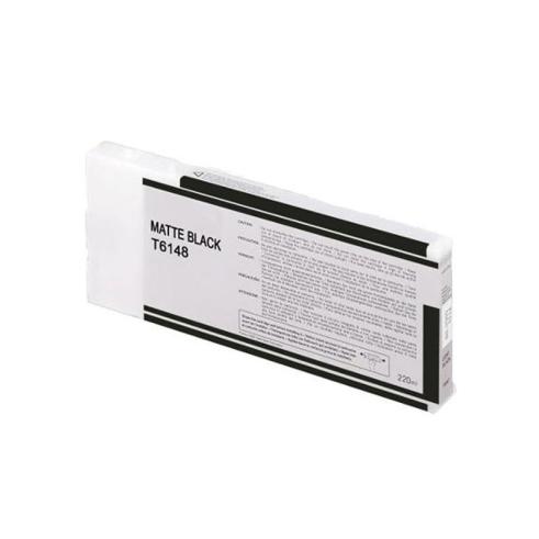 Tinta pigmentada preta fosca EPSON T6128 compatível
