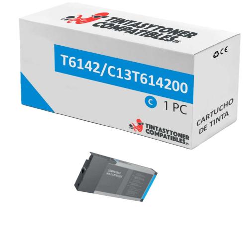 EPSON T6142 ciano compatível