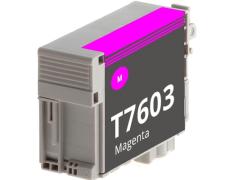 Cartucho de tinta compatível com Epson T7603 MAGENTA
